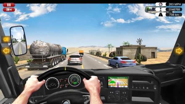 Traffic BUS Racer скриншот 2