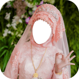 ikon Hijab Girl Wedding Photo Frames