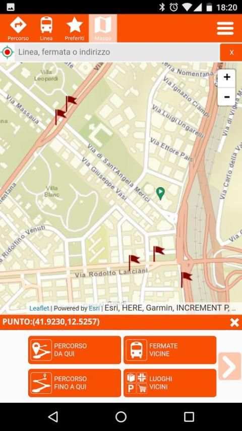 Roma mobile (autobus Atac app originale) screenshot 8