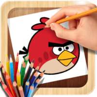 How to Draw Angry Bird Characters