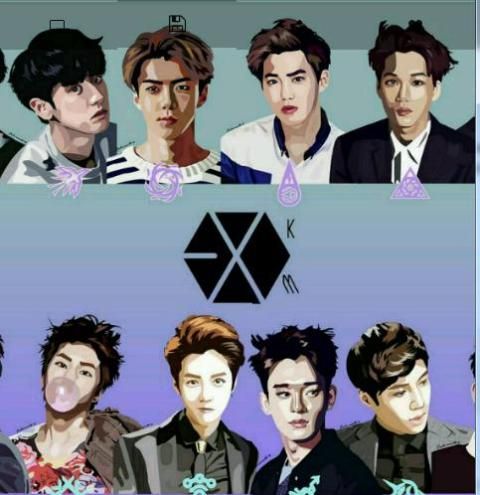 Aesthetic EXO Laptop Wallpapers - Top Free Aesthetic EXO Laptop Backgrounds  - WallpaperAccess