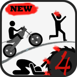 Stickman Turbo Dismount 4 أيقونة