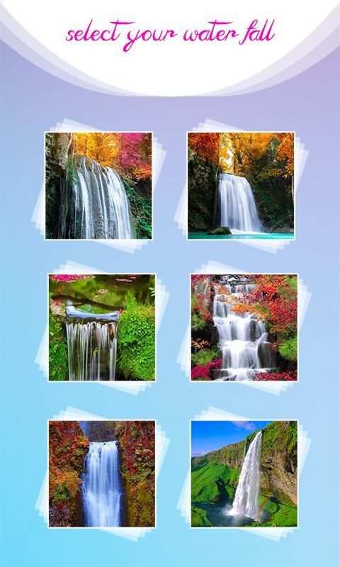 3D DSLR Waterfall Photo Frames 3 تصوير الشاشة