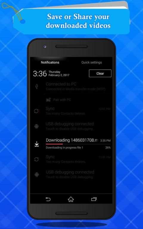 Video Downloader for Facebook स्क्रीनशॉट 1