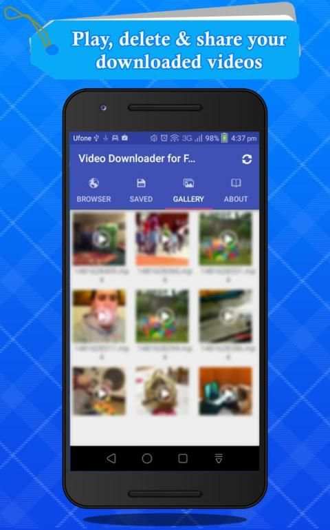 Video Downloader for Facebook स्क्रीनशॉट 3