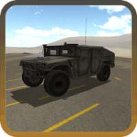 Extreme Military Car Driver