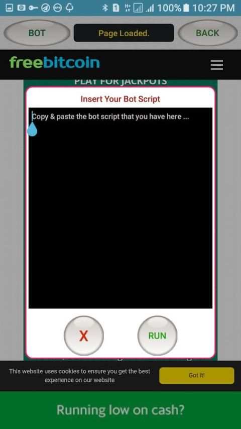 Freebitcoin Bot 2 تصوير الشاشة