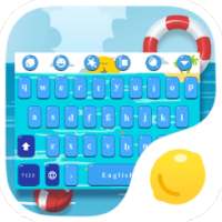 Summer beach-Lemon Keyboard