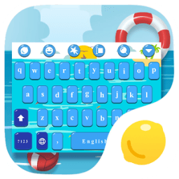 ikon Summer beach-Lemon Keyboard
