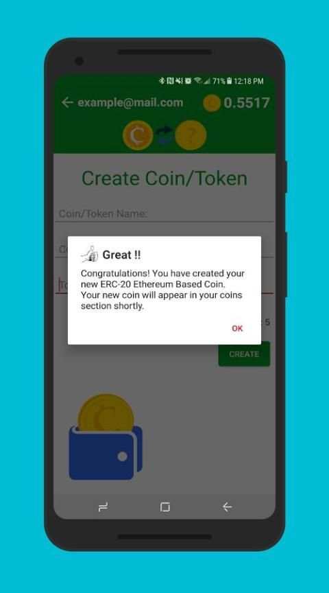Crypto Maker - Cryptocurrency Coin and Token Maker скриншот 1