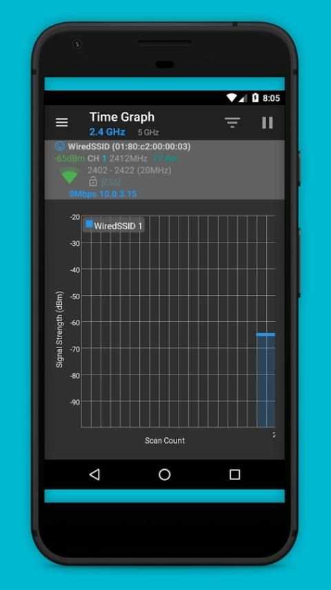Wifi Analyzer screenshot 1
