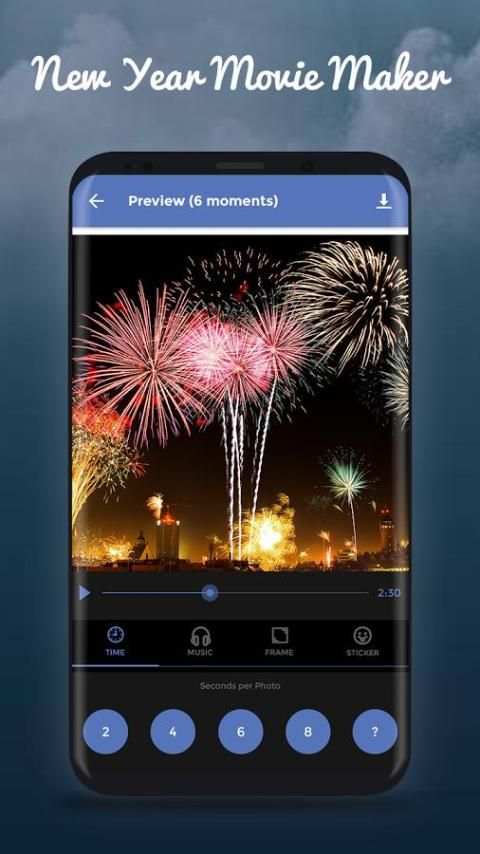 New Year Movie Maker screenshot 4