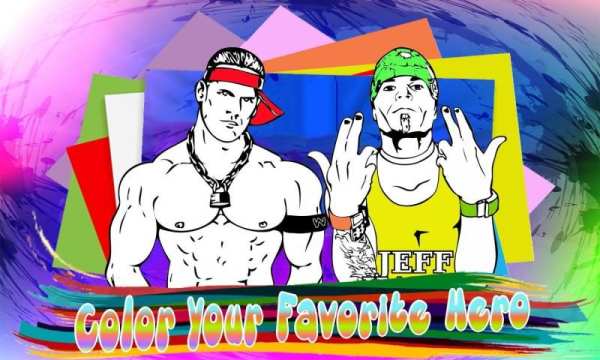 How To Color WWE Championship screenshot 3