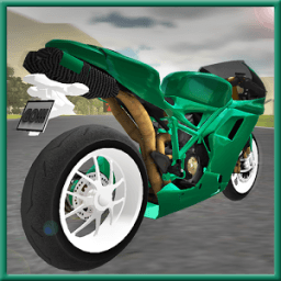 Motorcycle Trial Driving أيقونة