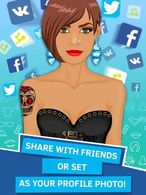 Avatar Creator App 1 تصوير الشاشة
