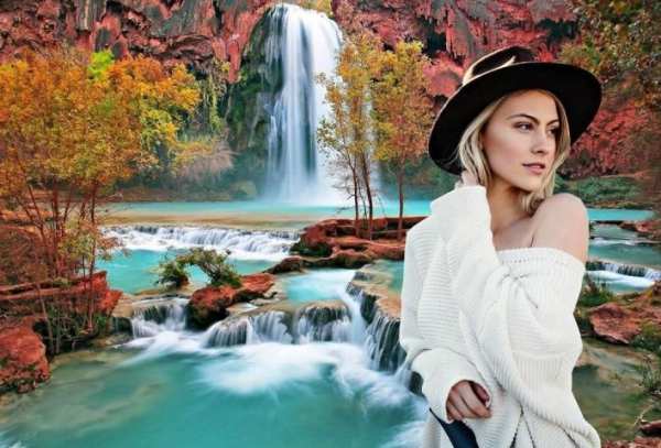 Waterfall Photo Frames скриншот 3