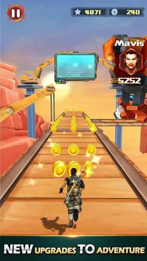 Tomb Girl Run : 3D Escape Games स्क्रीनशॉट 5