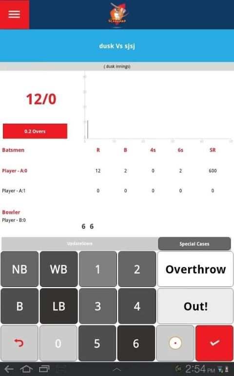 Cricket Score Pad screenshot 5