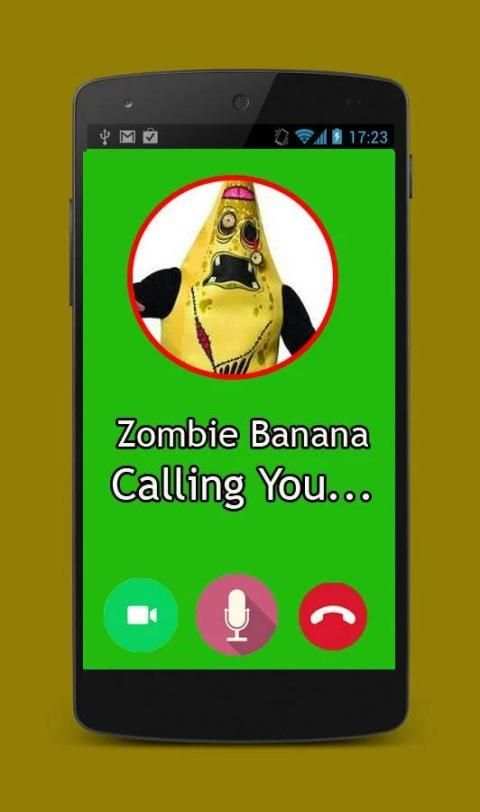 Call Prank Zombie Banana screenshot 2