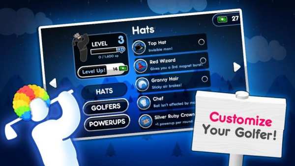 Super Stickman Golf 2 screenshot 1