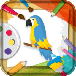 Coloring Book Birds иконка