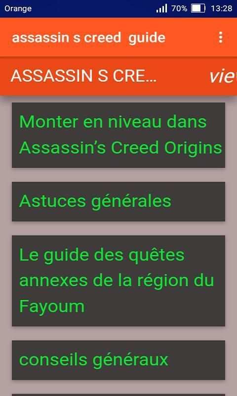 Guide pour Assassin's creed origin скриншот 6