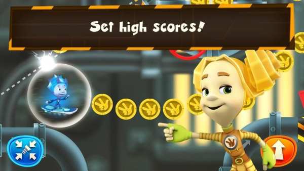 Fiksiki Sky Run: Endless Games screenshot 14