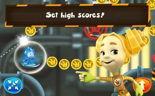 Fiksiki Sky Run: Endless Games screenshot 4