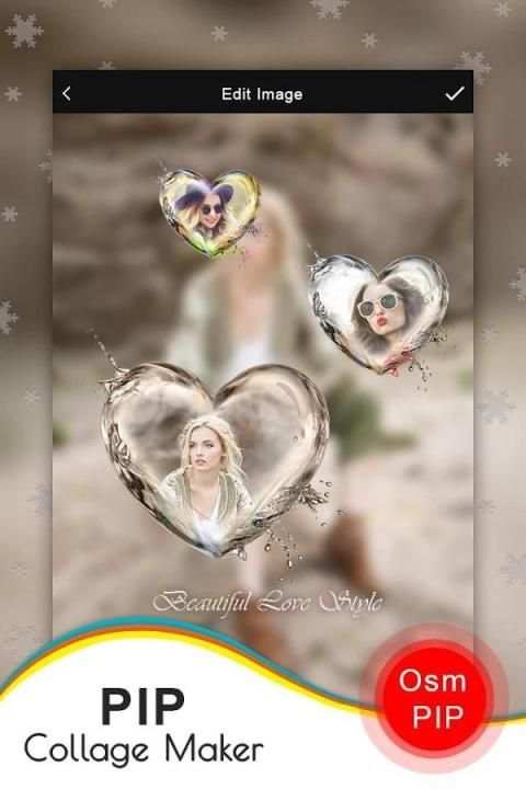 PIP Photo Collage Maker скриншот 7
