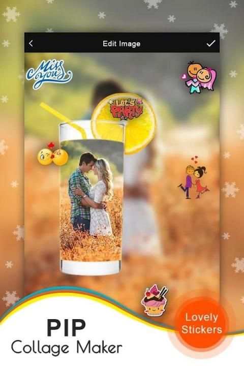 PIP Photo Collage Maker скриншот 1