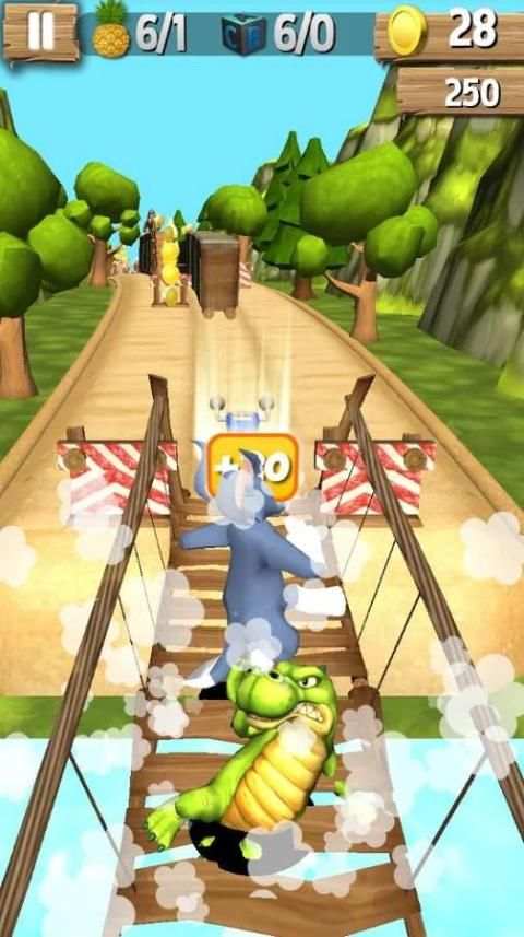 Subway Tom Running Clash скриншот 2