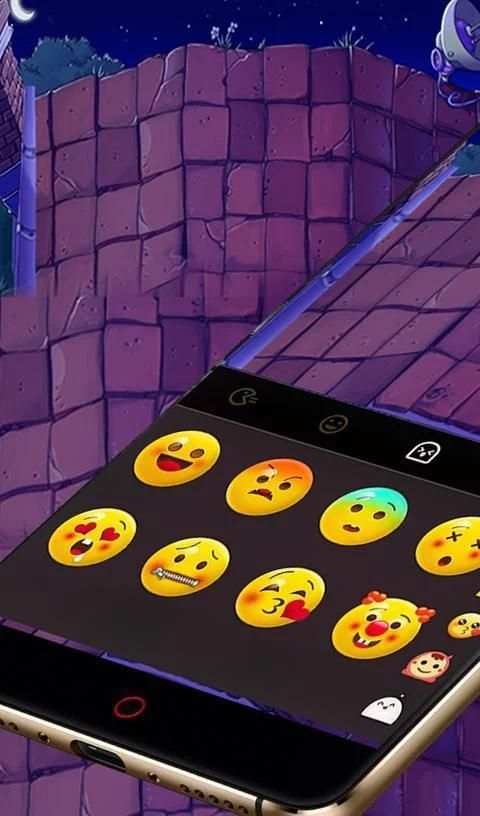 Cute Plant Shooter Keyboard Theme screenshot 3