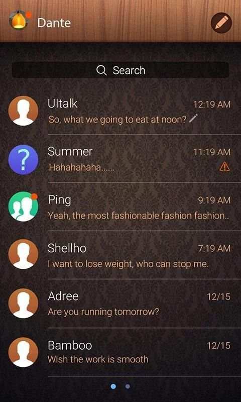(FREE) GO SMS PRO HOME THEME 2 تصوير الشاشة