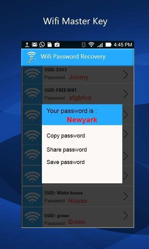Wifi Master key 2018 screenshot 1