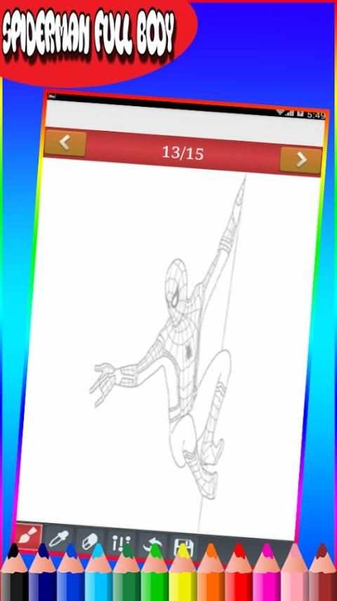 How To Draw: Spider-Man Easy Step screenshot 2