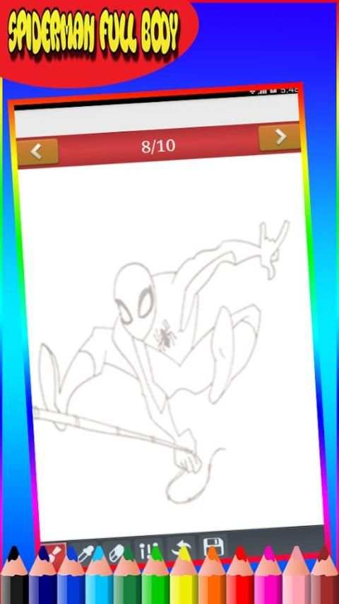How To Draw: Spider-Man Easy Step 4 تصوير الشاشة