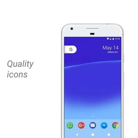 Adaptive Round - Oreo Icon Pack (Suspended) скриншот 2