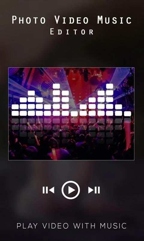 Photo Video Music Editor 3 تصوير الشاشة
