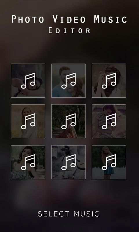 Photo Video Music Editor 5 تصوير الشاشة