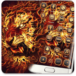ikon Red Fire Lion Theme
