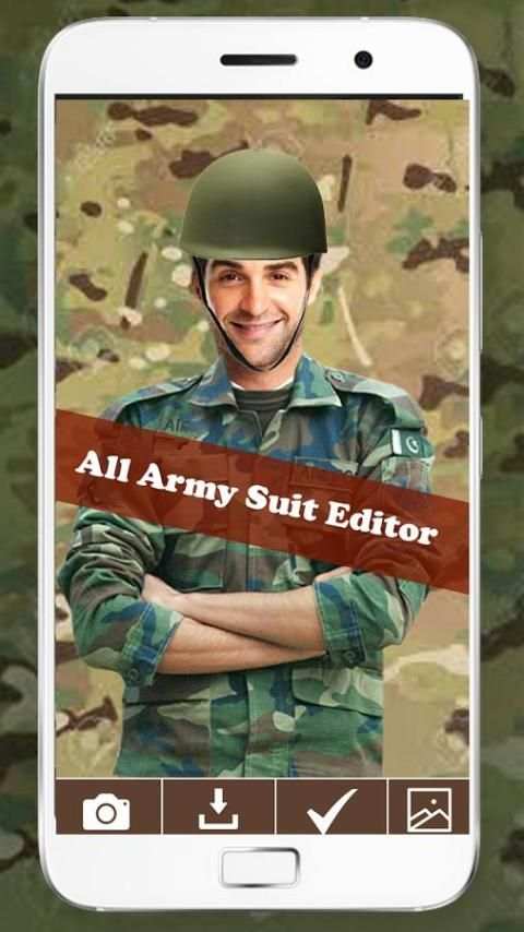 All Army Suit Editor 2017 скриншот 5