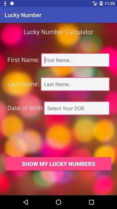 Lucky Number - Lucky Lottery Numbers 2 تصوير الشاشة