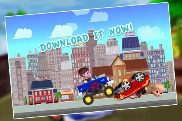 Baby Boss Car Racing Adventures скриншот 2