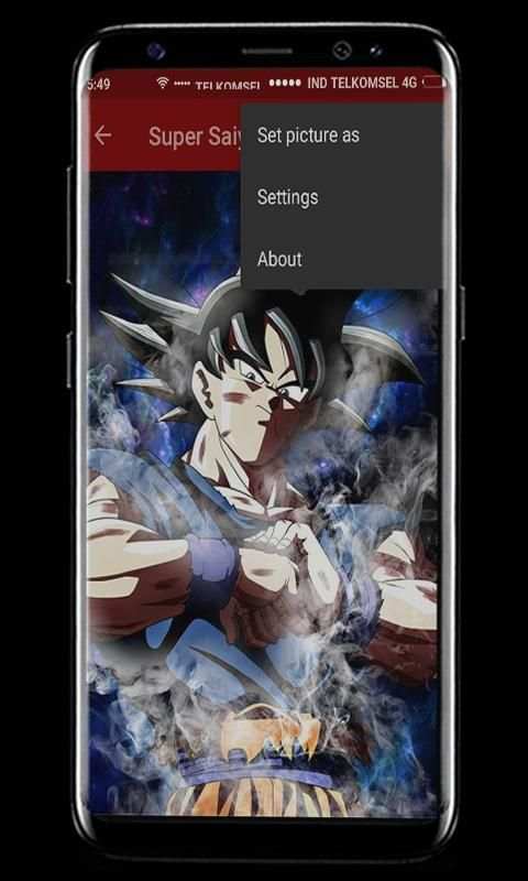 Super Saiyan Blue Wallpaper screenshot 3
