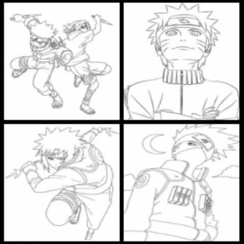 Sketsa Naruto Cartoon screenshot 6