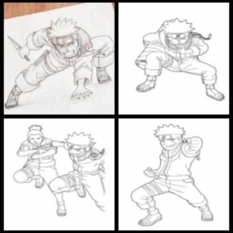 Sketsa Naruto Cartoon screenshot 7