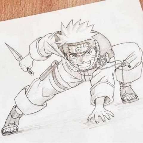 Sketsa Naruto Cartoon screenshot 4