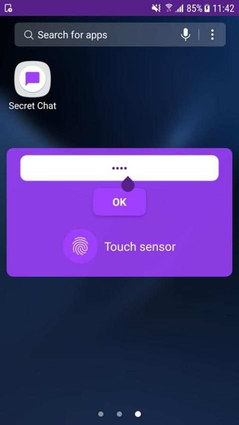 Secret Chat 1 تصوير الشاشة