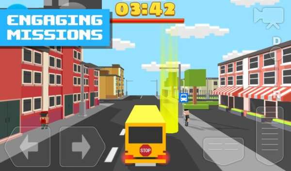 School Bus Blocky screenshot 2
