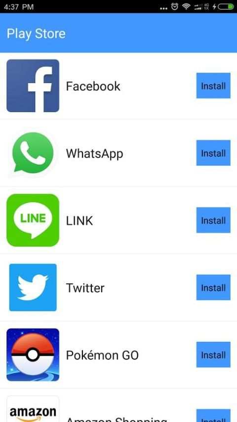 App Play Store скриншот 2